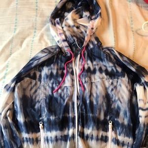 AEO tie dye windbreaker